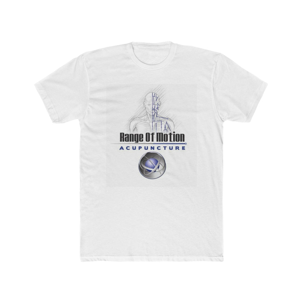 Range of Motion Acupuncture Tee — Classic Meridian Man Logo