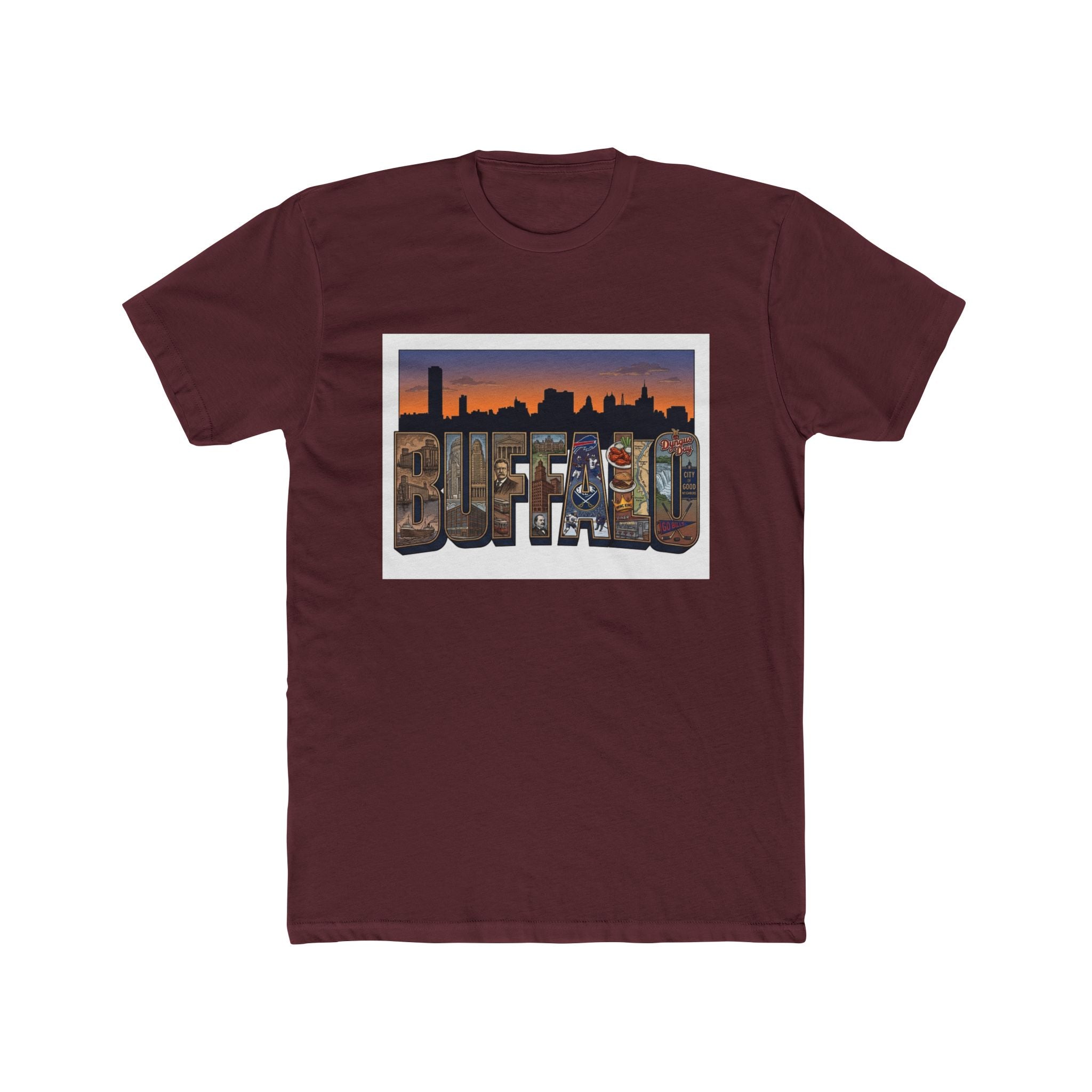 Burt Box Factory 500 Seneca St. Skyline T‑Shirt