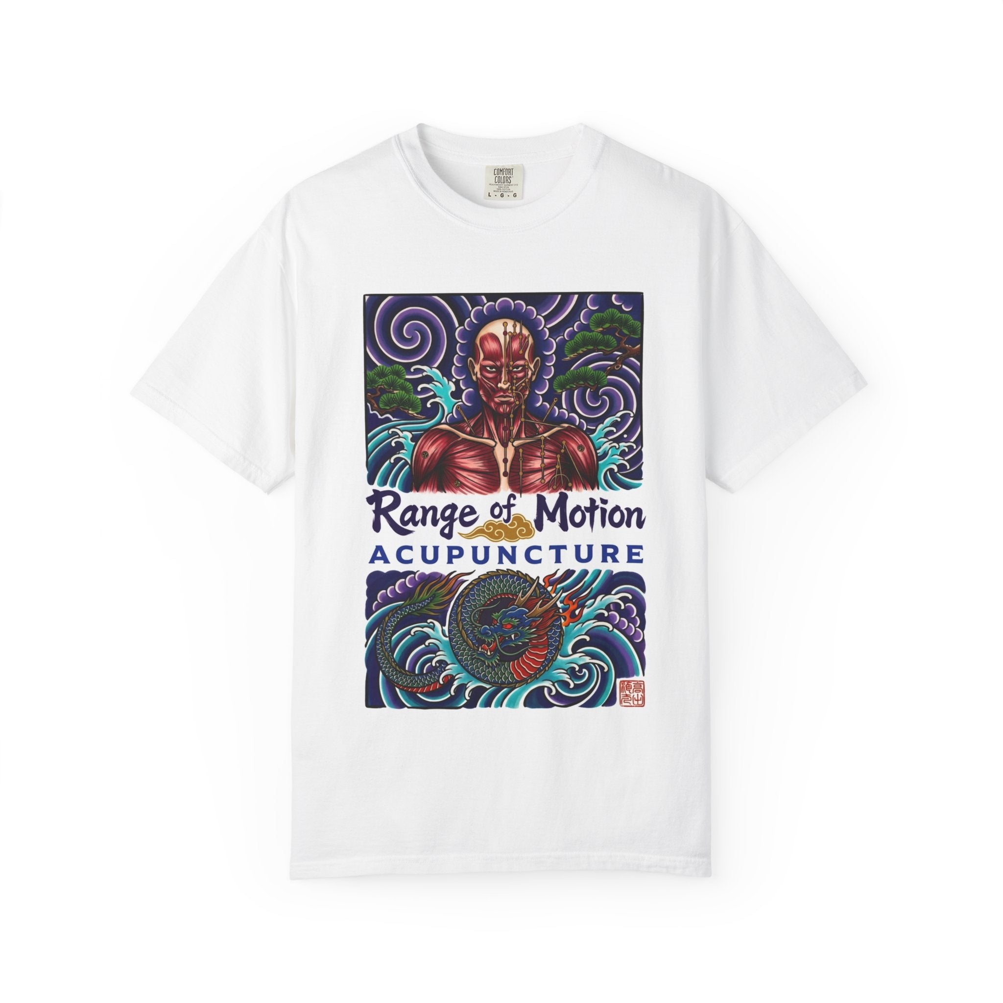 Range of Motion Acupuncture T-shirt — Japanese Traditional Tattoo Art