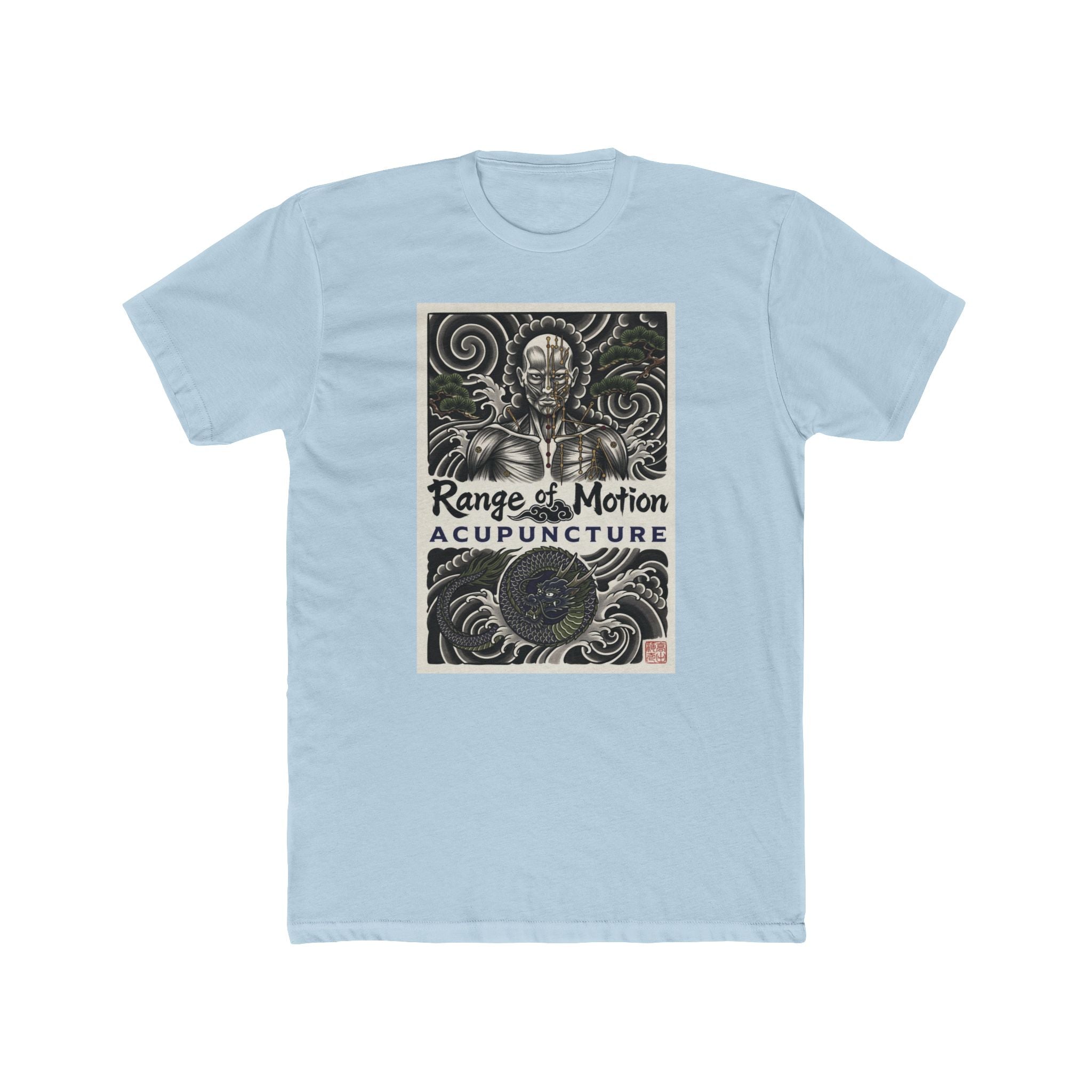 Range of Motion Acupuncture — Japanese Tattoo Art Cotton Tee