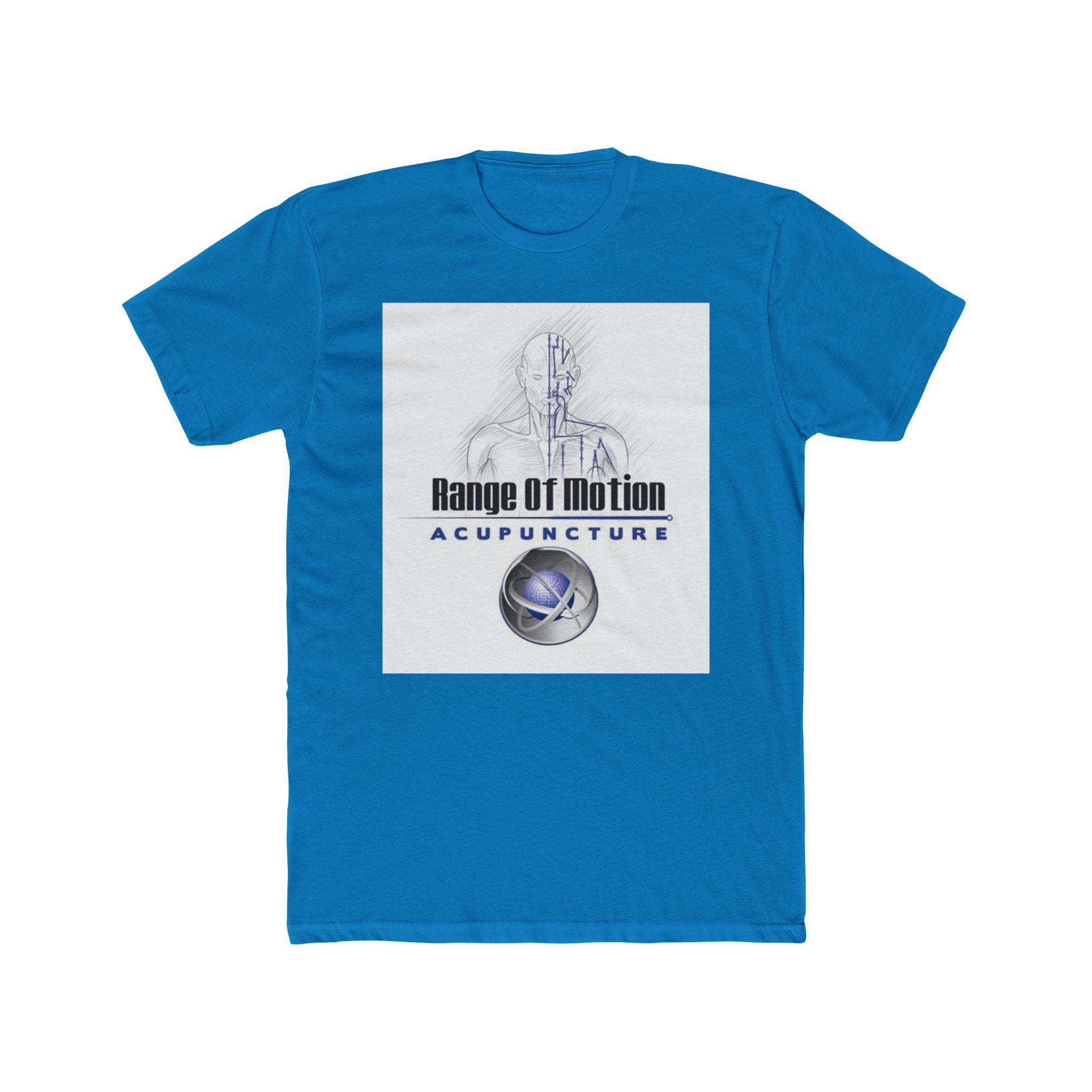 Range of Motion Acupuncture Tee — Classic Meridian Man Logo