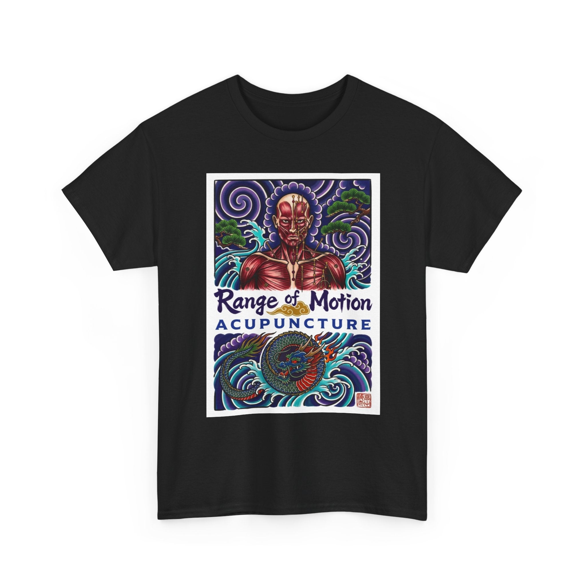 Range of Motion Acupuncture — Japanese Traditional Tattoo Art T-Shirt
