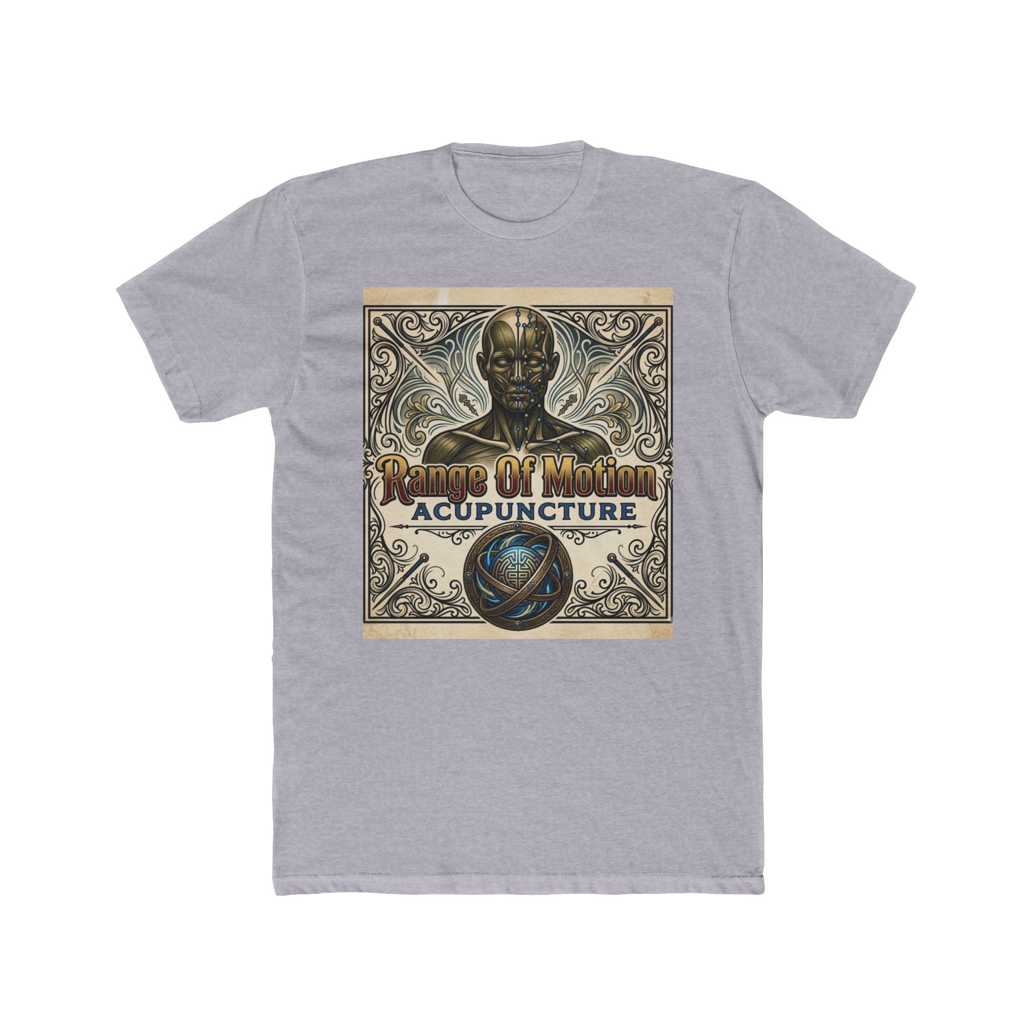 Range of Motion Acupuncture Neo-Traditional Tattoo Tee