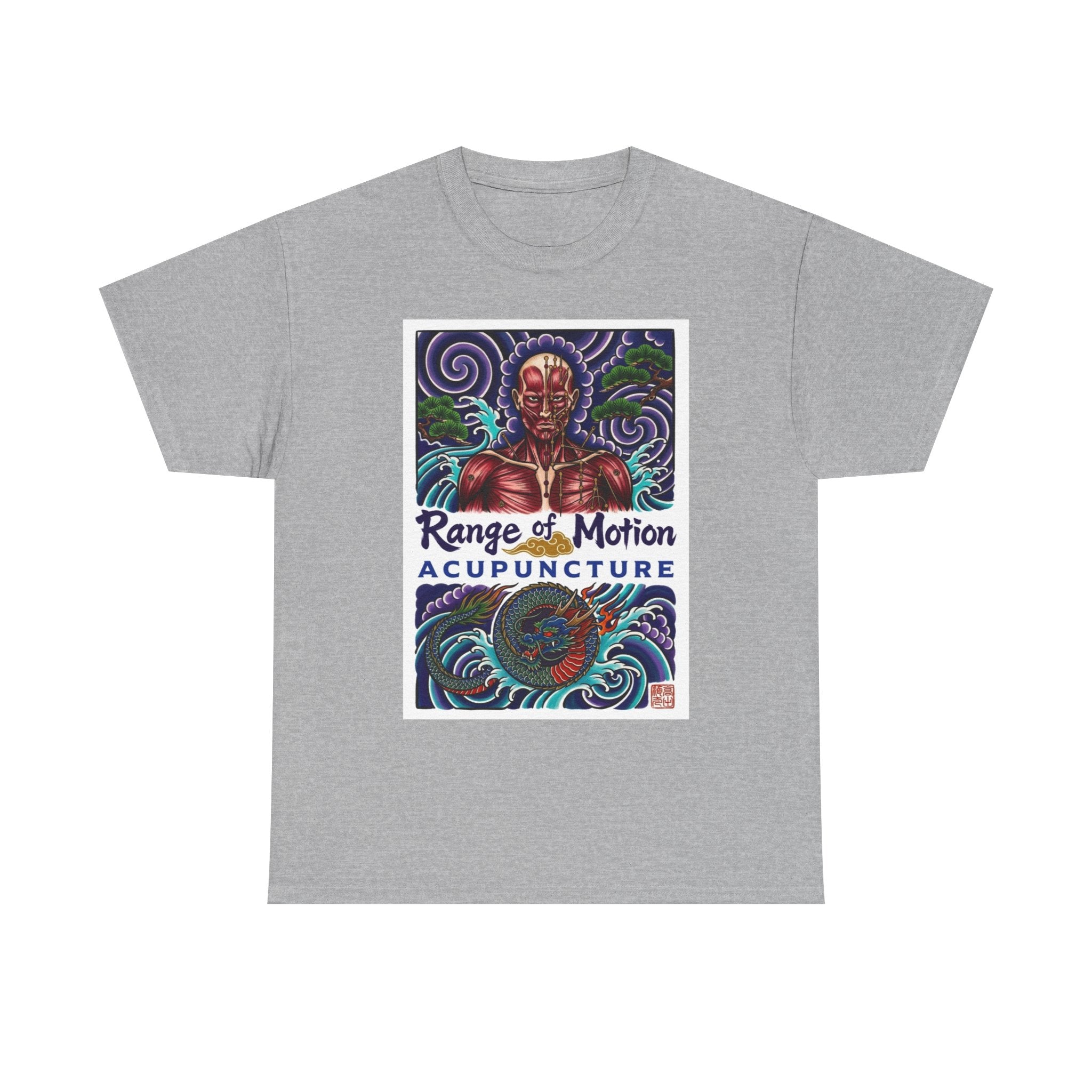 Range of Motion Acupuncture — Japanese Traditional Tattoo Art T-Shirt