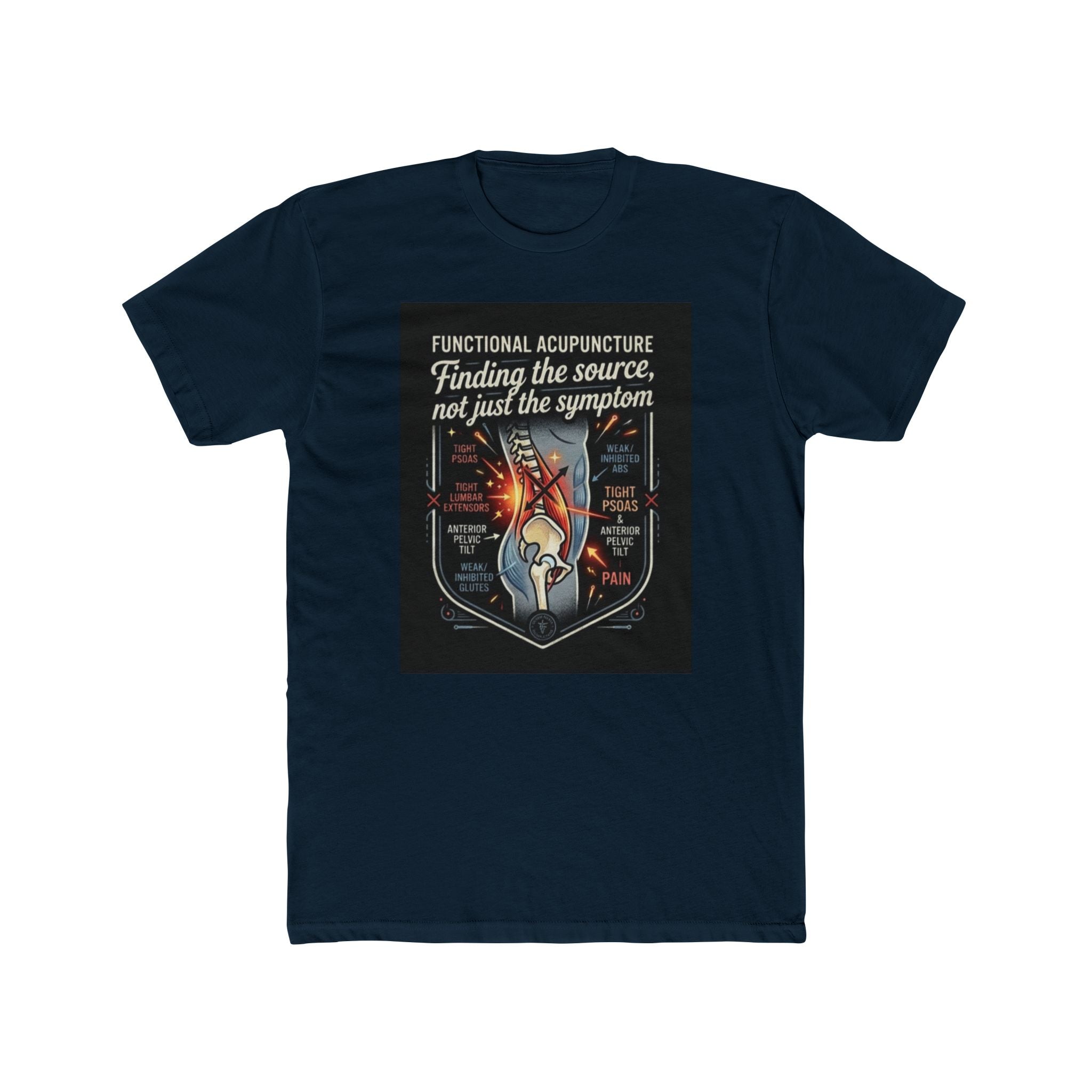 Functional Acupuncture T‑Shirt — "Finding the Source, Not Just the Symptom"