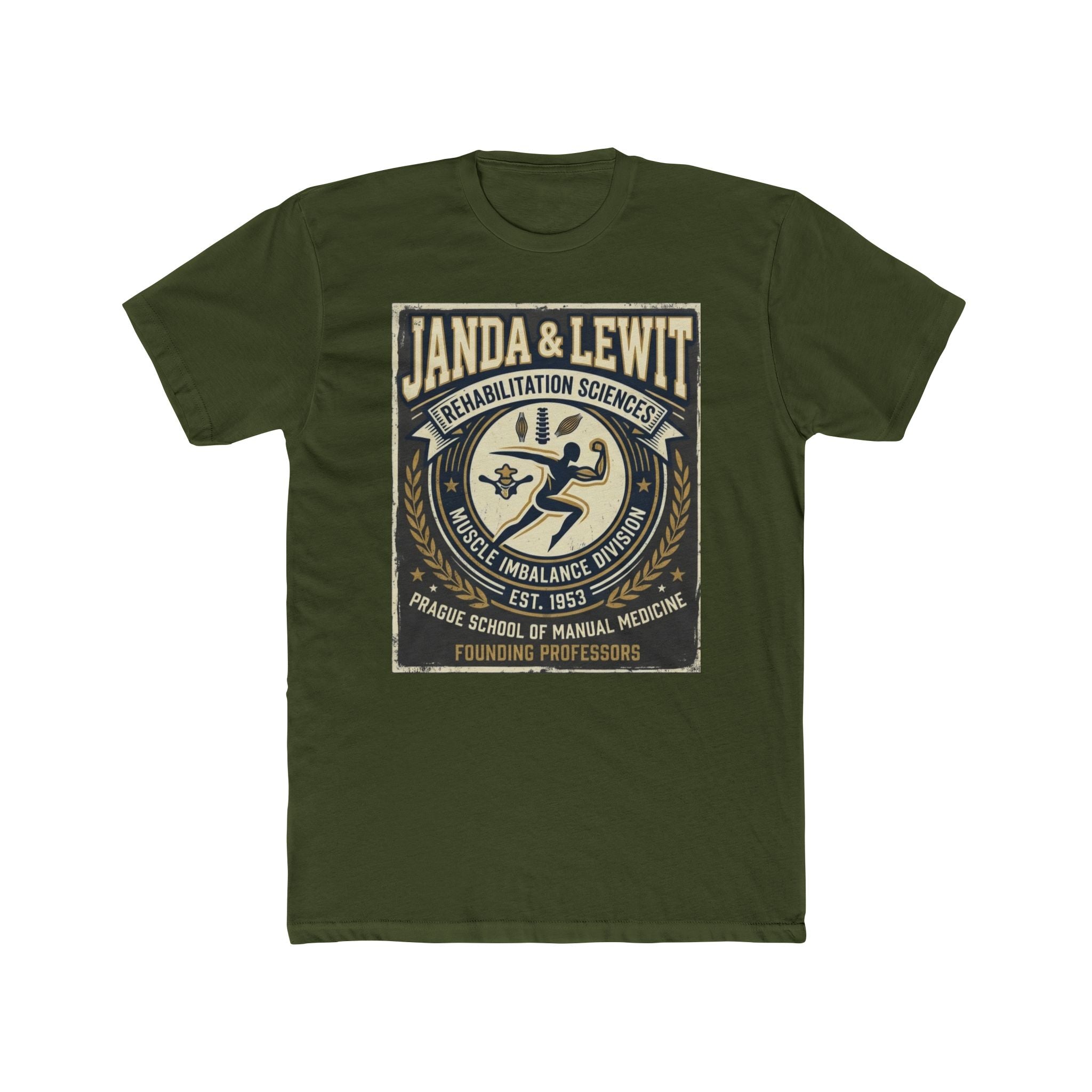Prague School Tribute T‑Shirt — Janda & Lewit Genius Tee