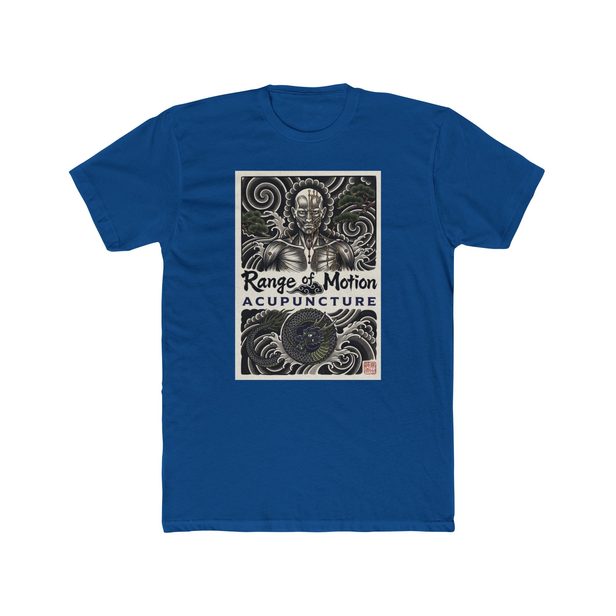 Range of Motion Acupuncture — Japanese Tattoo Art Cotton Tee