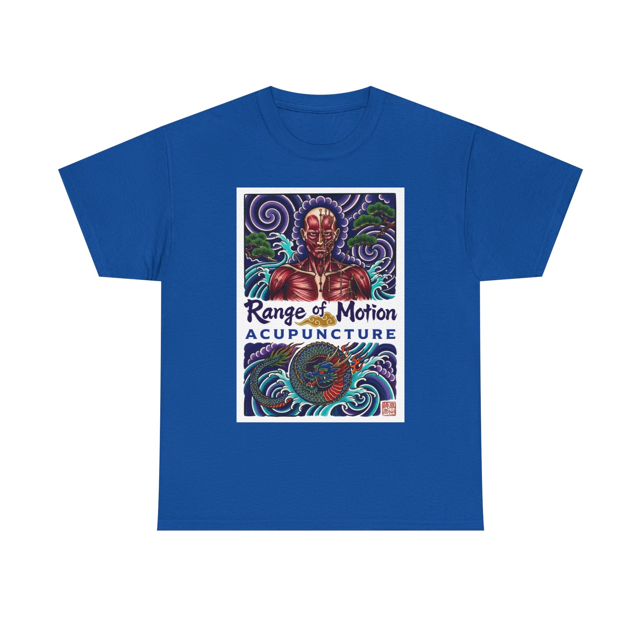 Range of Motion Acupuncture — Japanese Traditional Tattoo Art T-Shirt