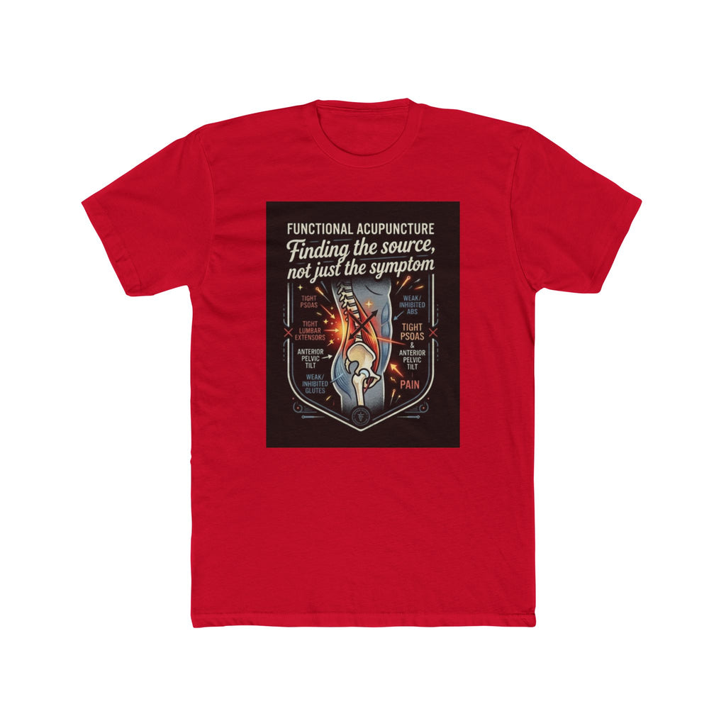 Functional Acupuncture T‑Shirt — "Finding the Source, Not Just the Symptom"