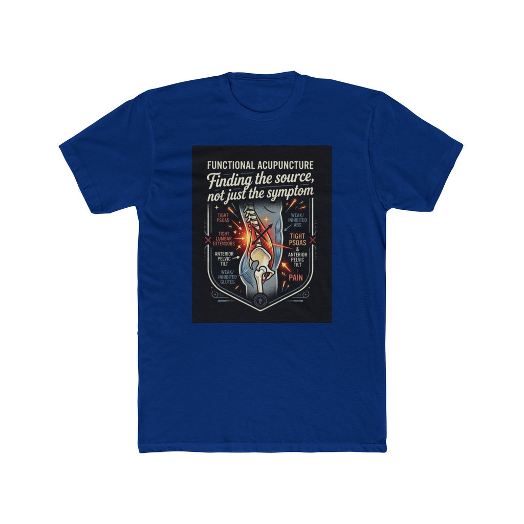Functional Acupuncture T‑Shirt — "Finding the Source, Not Just the Symptom"