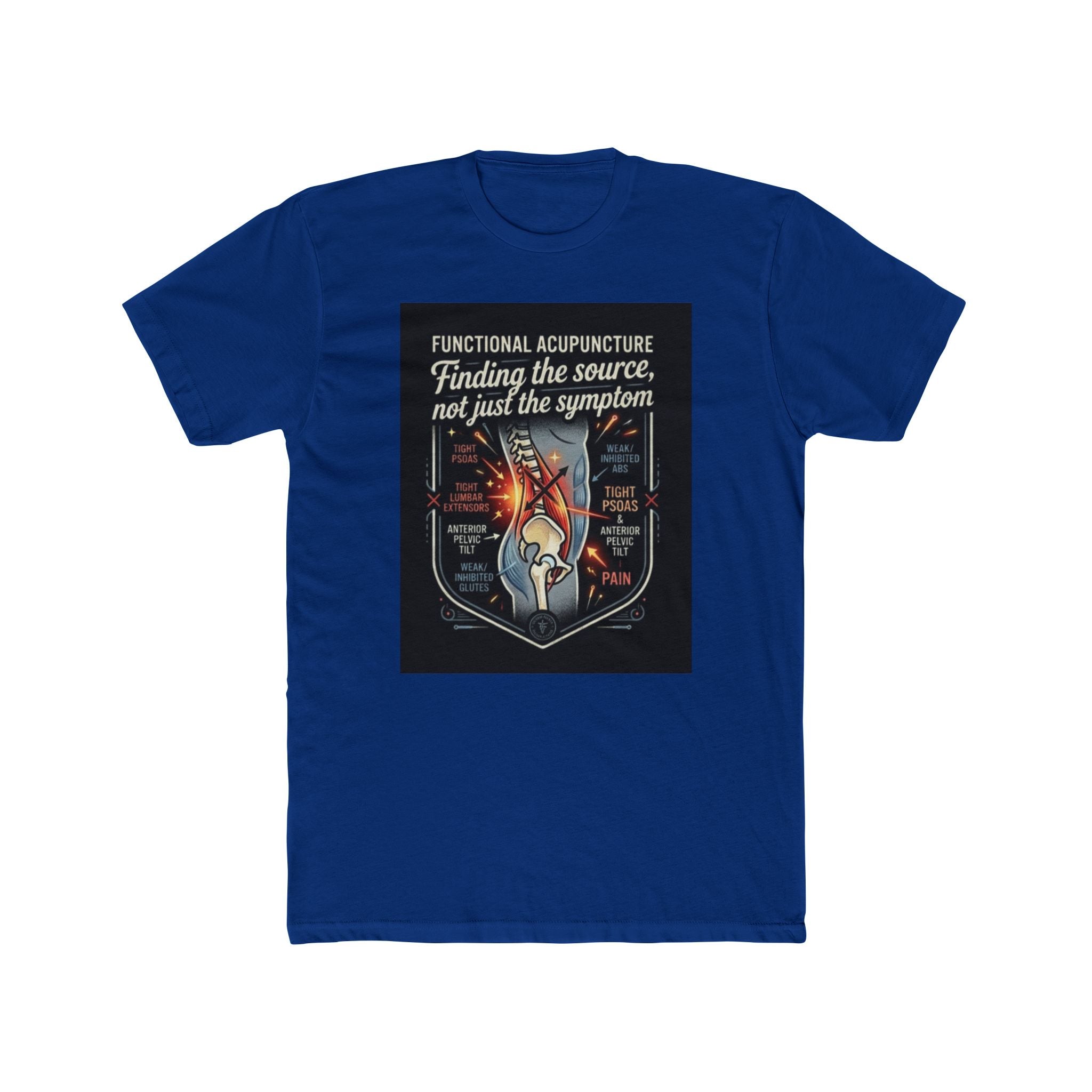 Functional Acupuncture T‑Shirt — "Finding the Source, Not Just the Symptom"