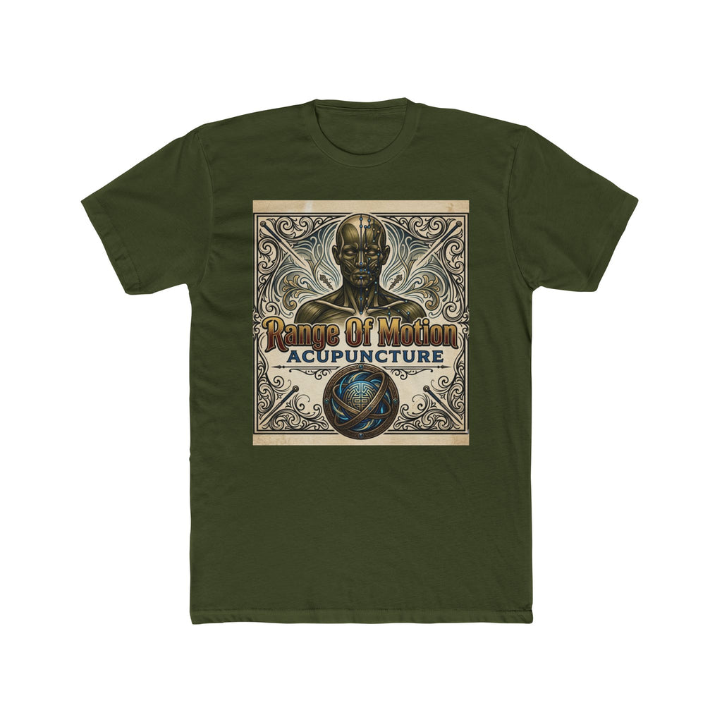 Range of Motion Acupuncture Neo-Traditional Tattoo Tee