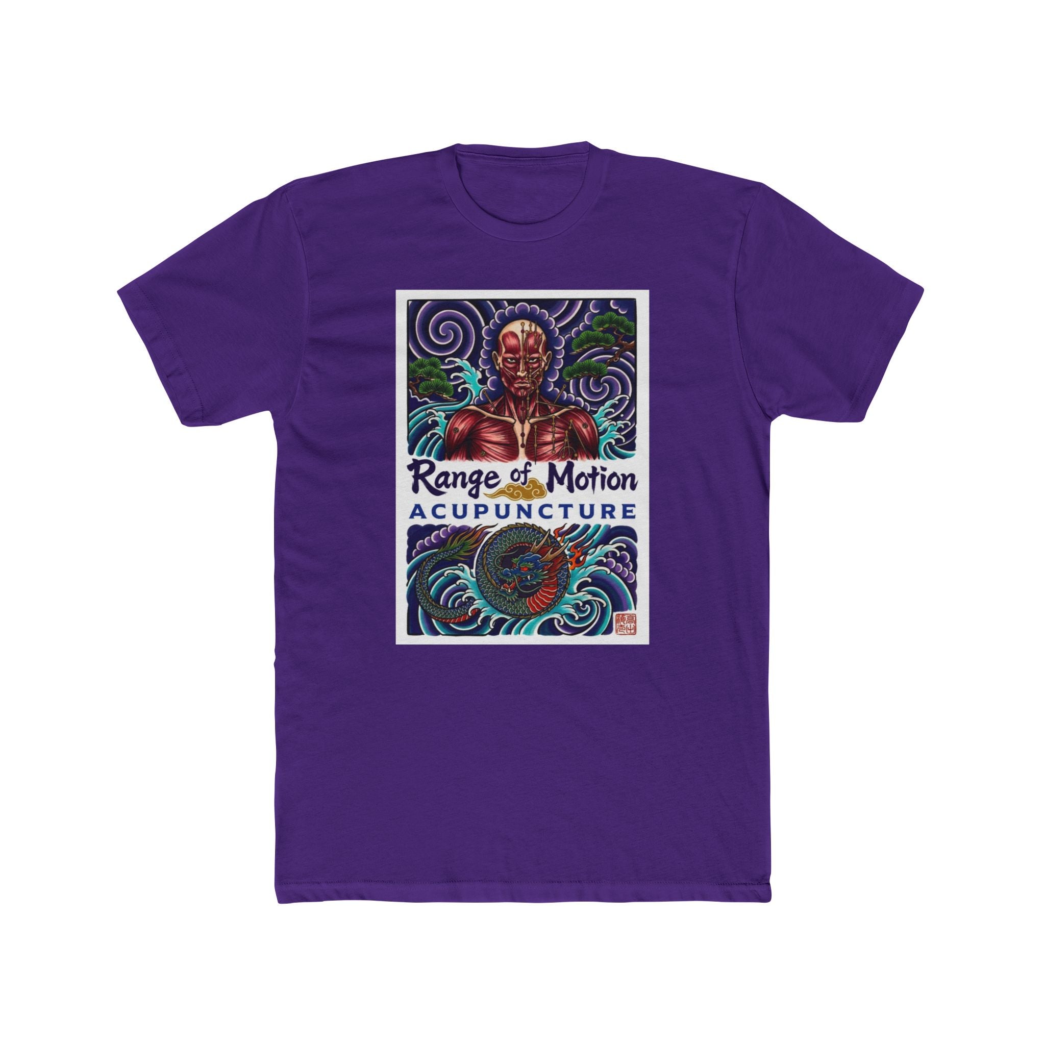 Range of Motion Acupuncture Japanese Tattoo Art Tee