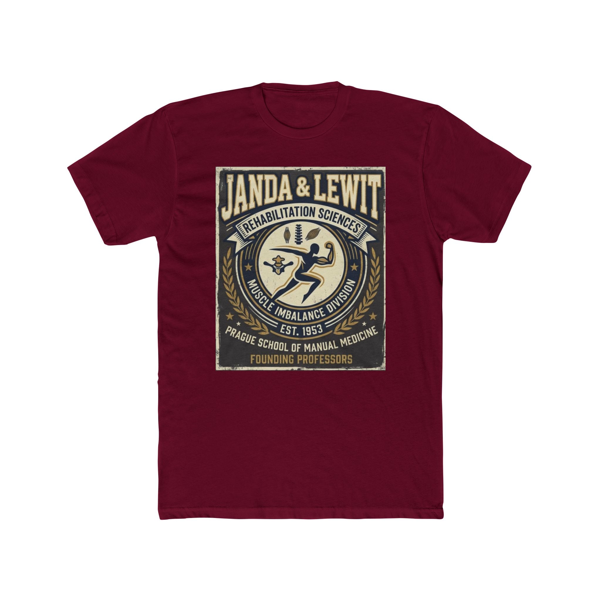 Prague School Tribute T‑Shirt — Janda & Lewit Genius Tee