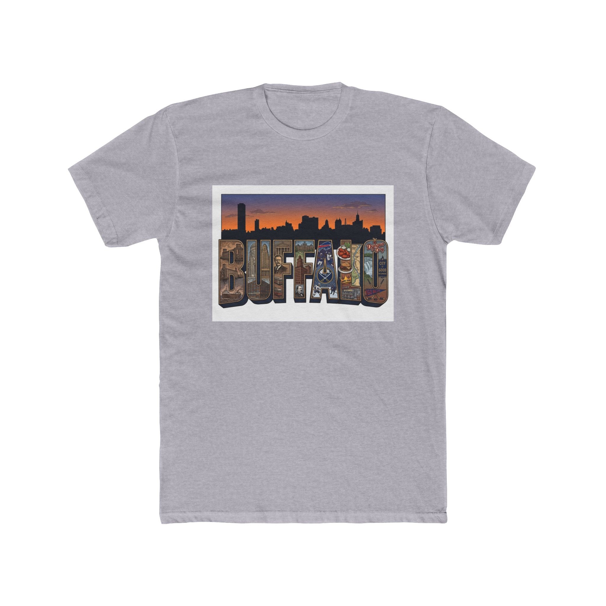 Burt Box Factory 500 Seneca St. Skyline T‑Shirt
