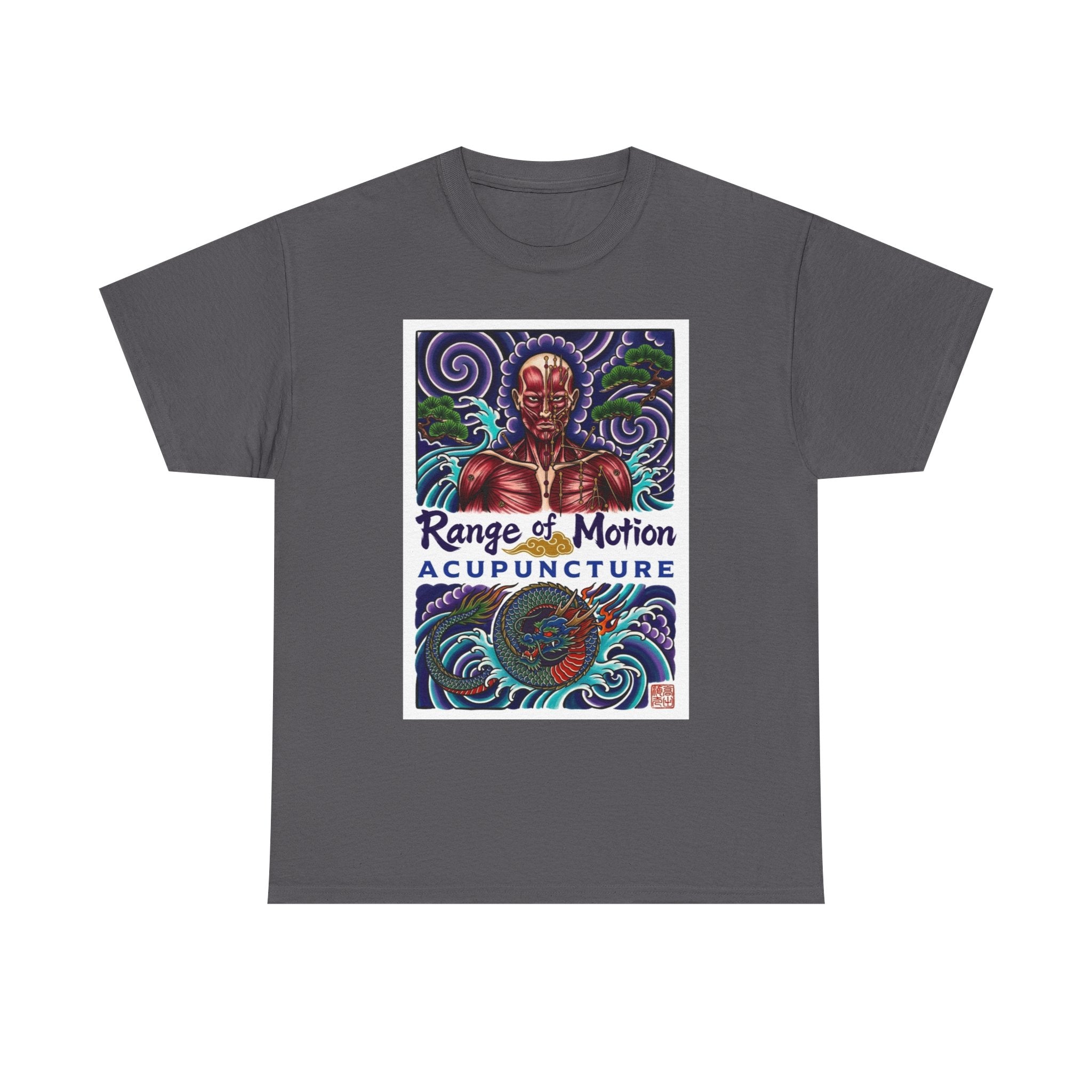 Range of Motion Acupuncture — Japanese Traditional Tattoo Art T-Shirt