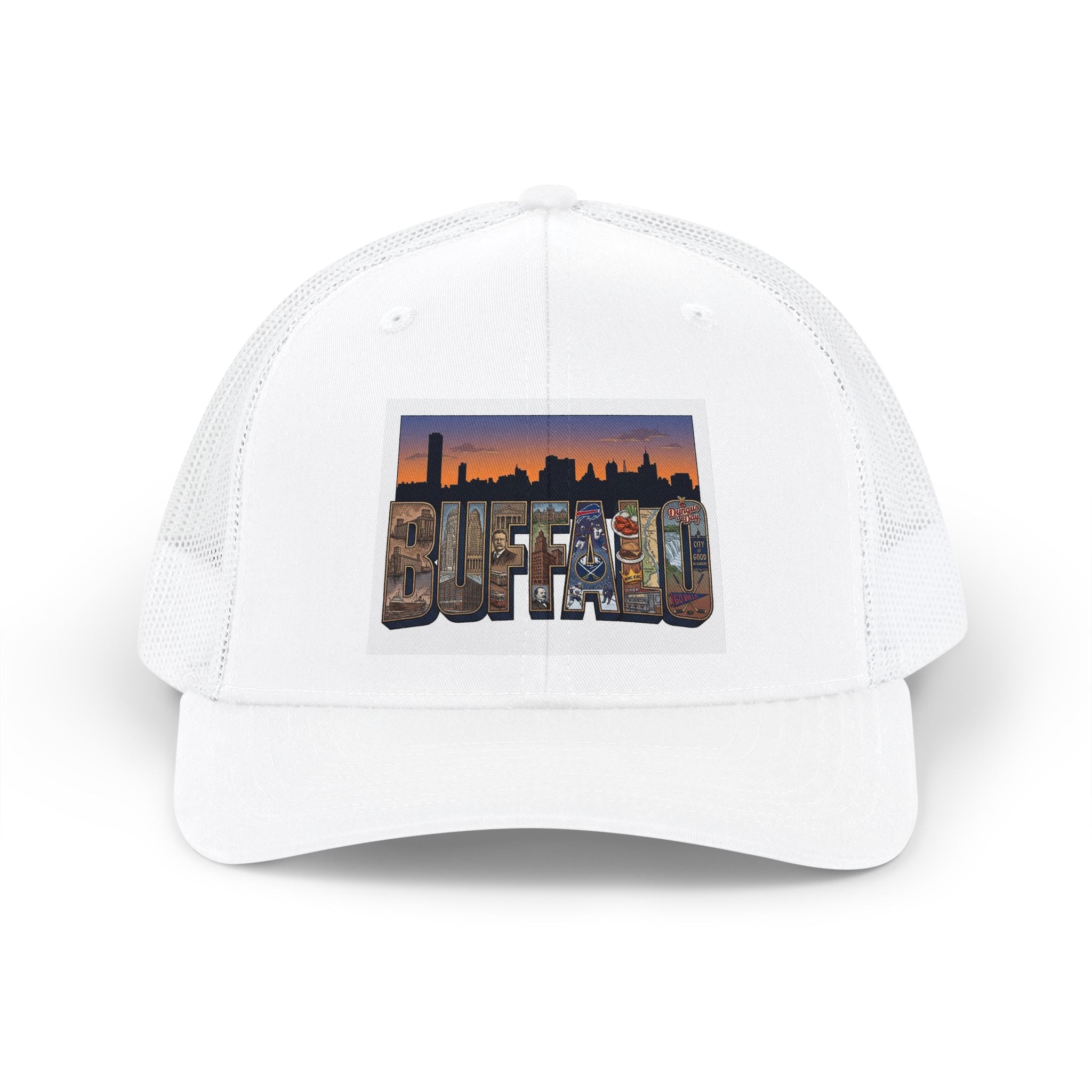 Buffalo Skyline Snapback Trucker Cap — 500 Seneca St Pride