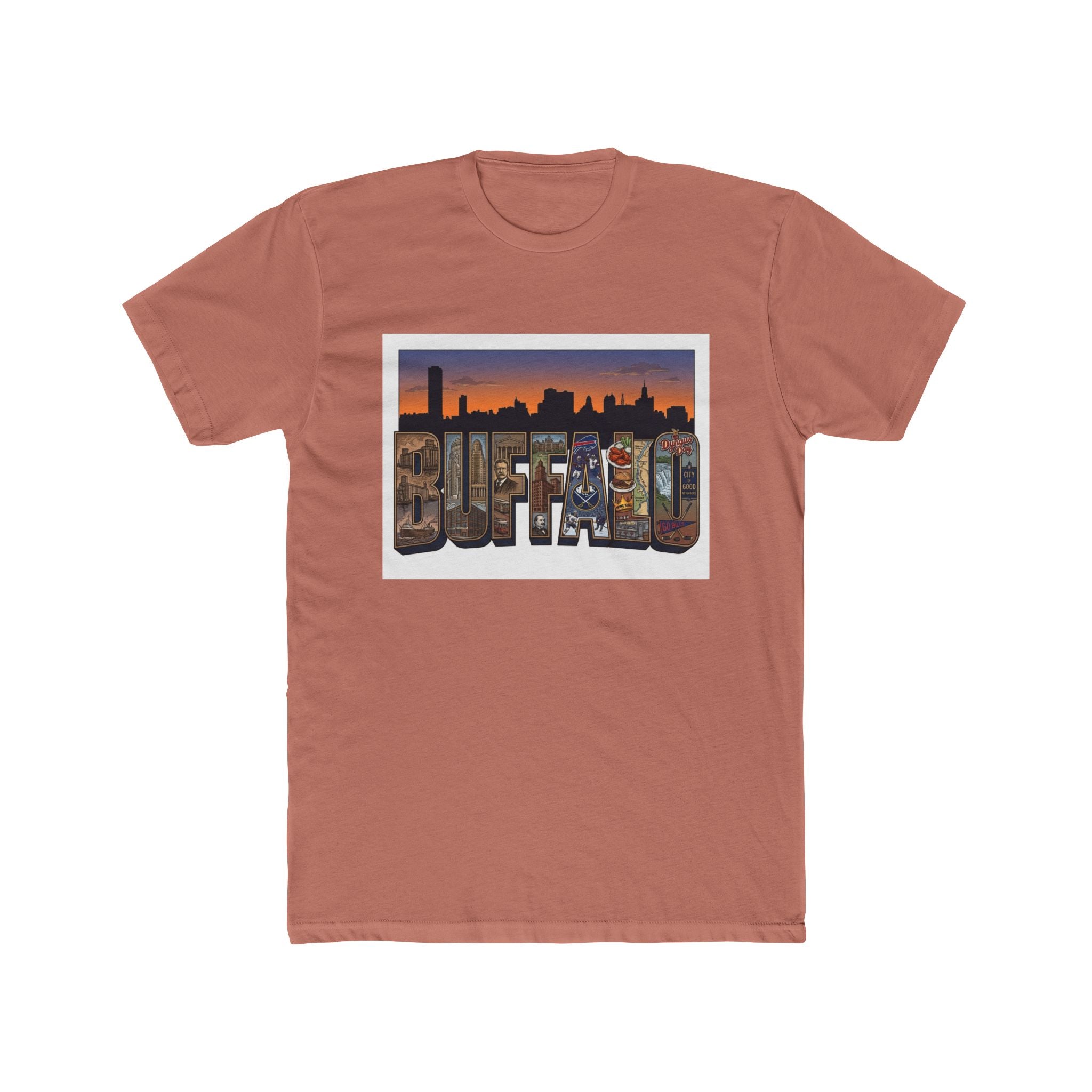 Burt Box Factory 500 Seneca St. Skyline T‑Shirt