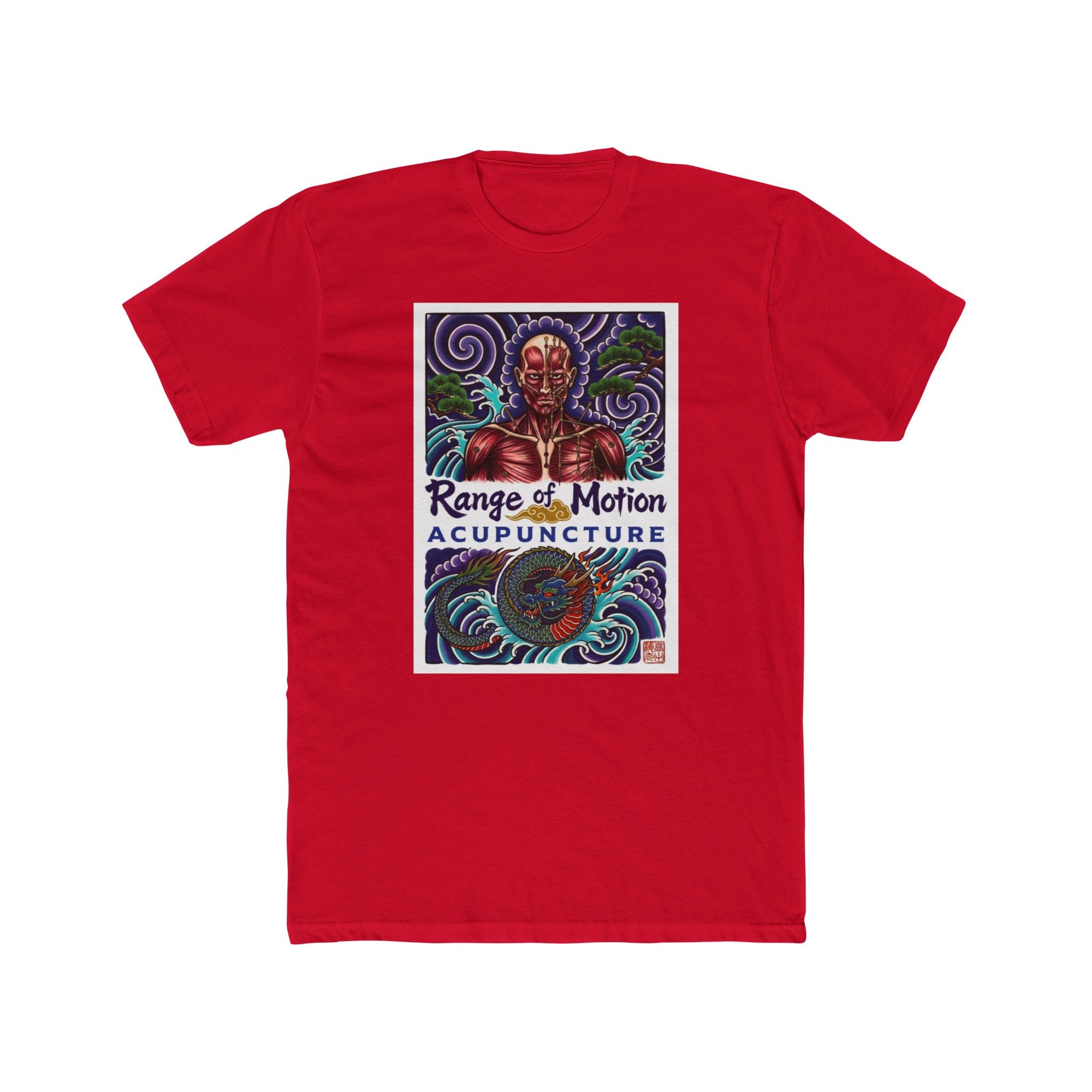 Range of Motion Acupuncture Japanese Tattoo Art Tee
