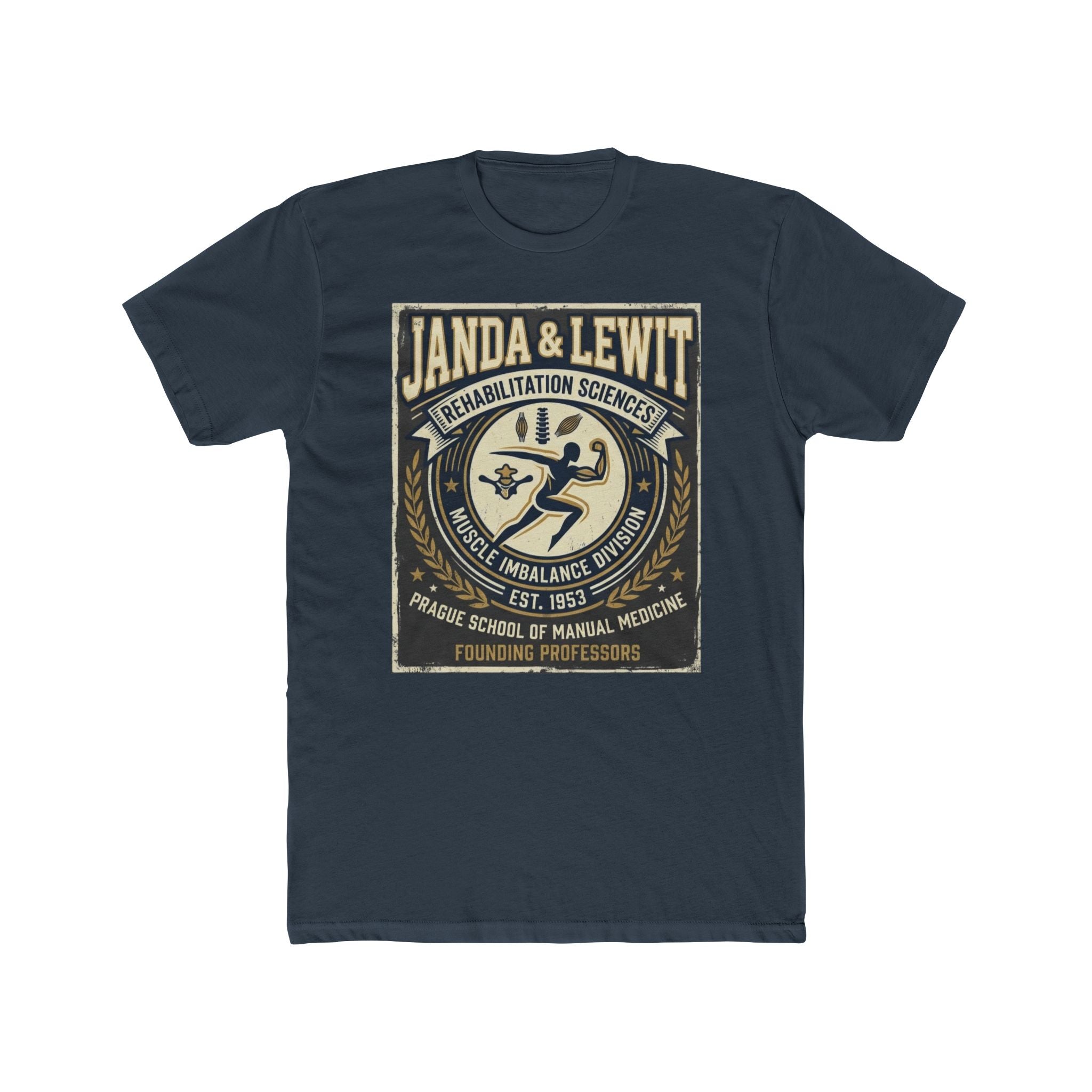 Prague School Tribute T‑Shirt — Janda & Lewit Genius Tee