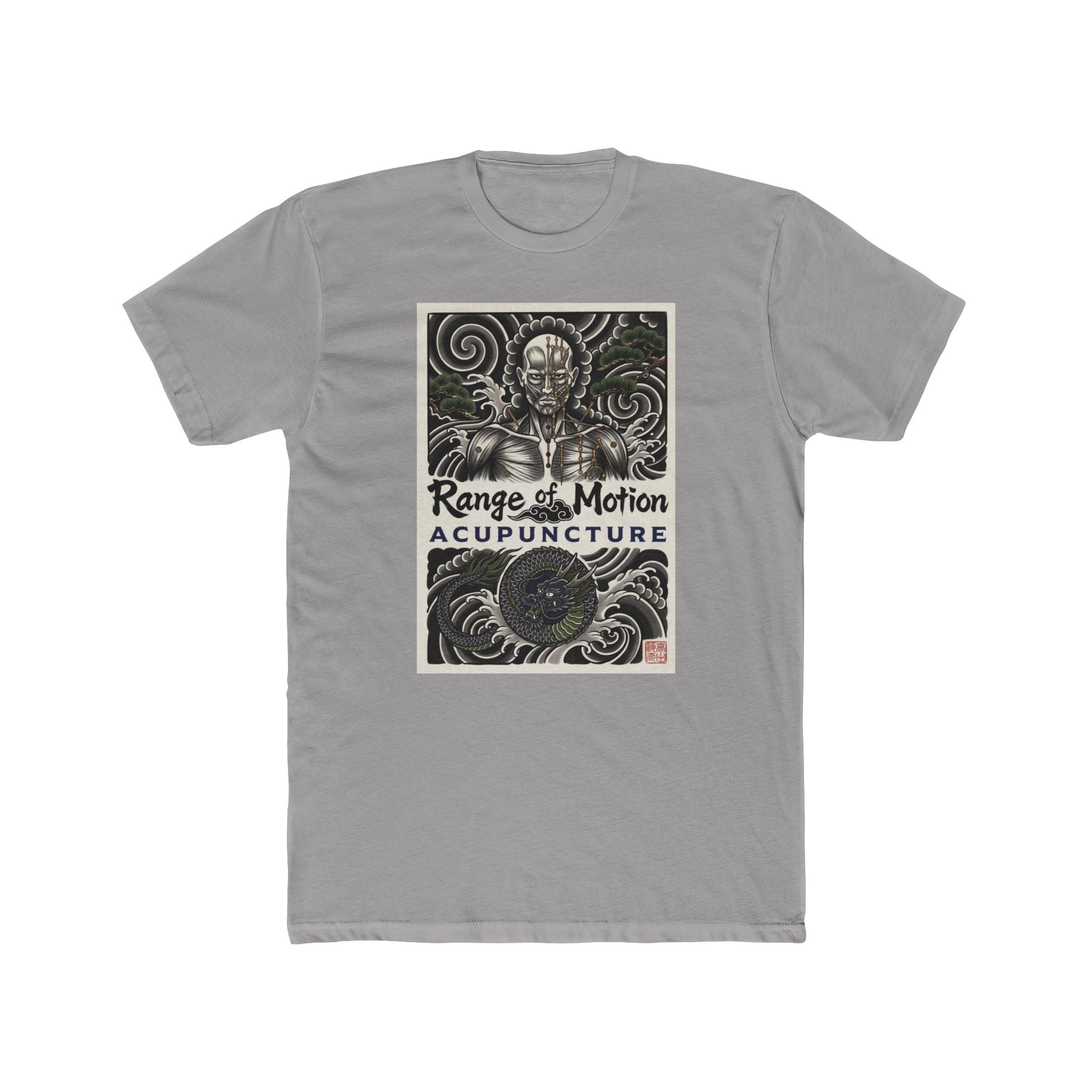 Range of Motion Acupuncture — Japanese Tattoo Art Cotton Tee