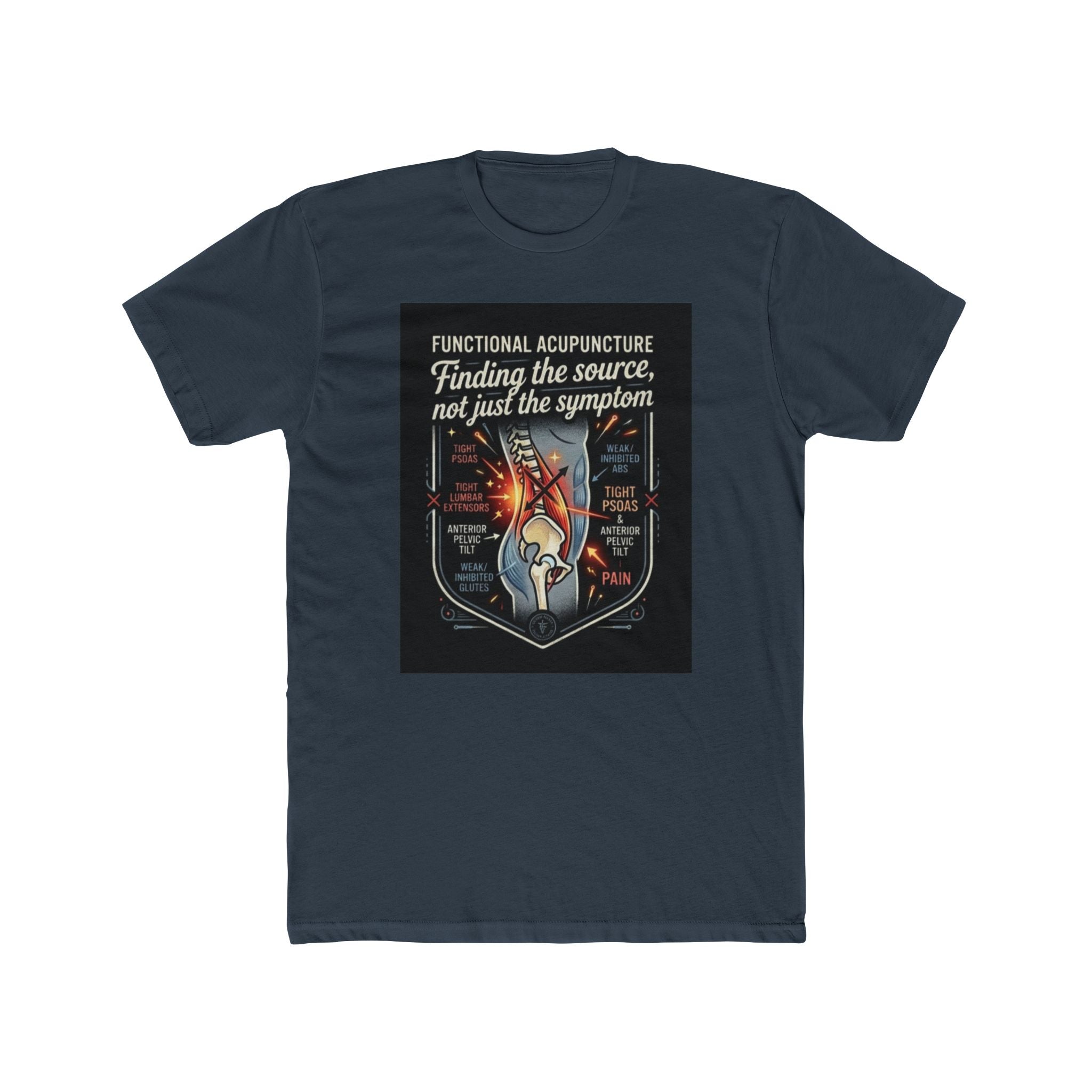 Functional Acupuncture T‑Shirt — "Finding the Source, Not Just the Symptom"