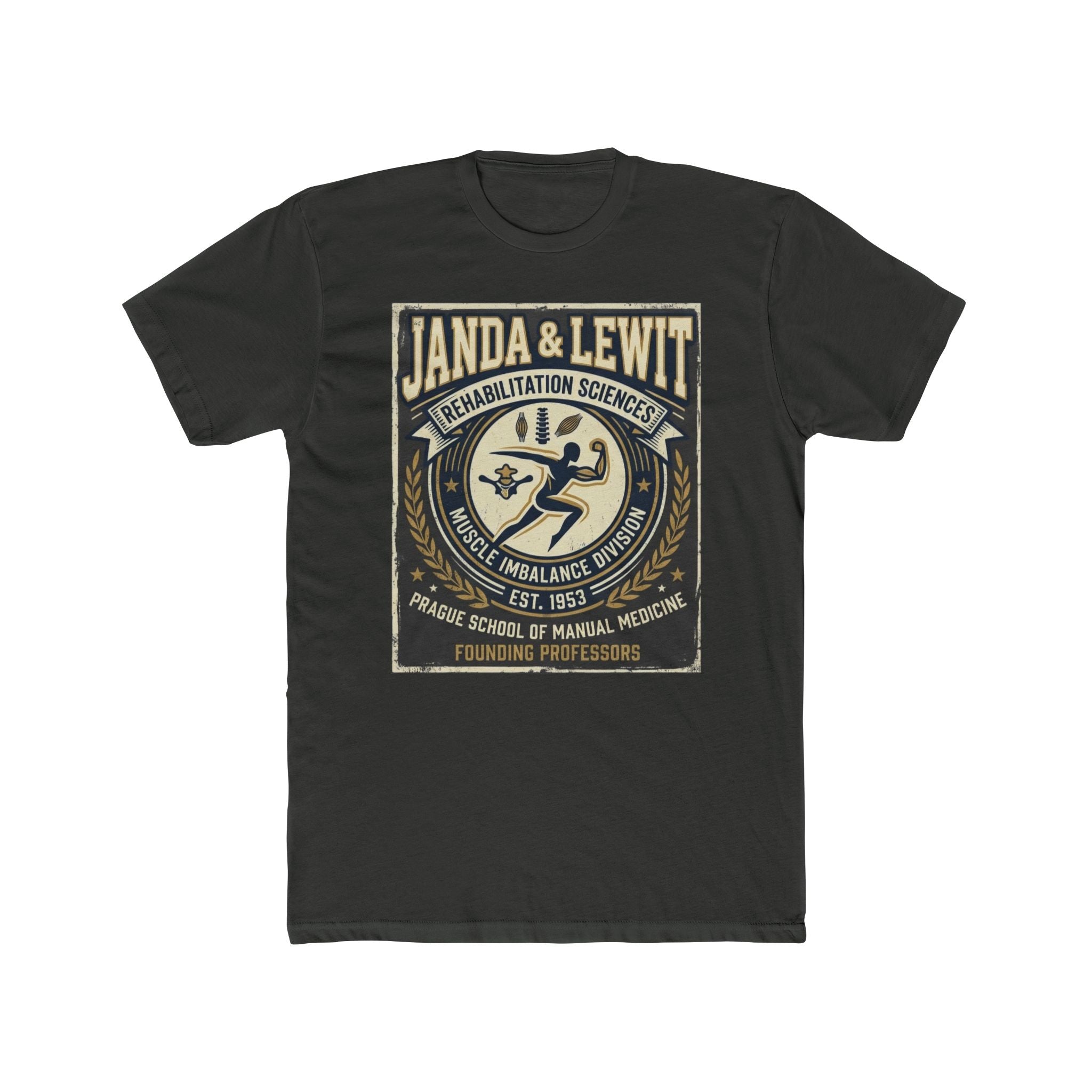 Prague School Tribute T‑Shirt — Janda & Lewit Genius Tee