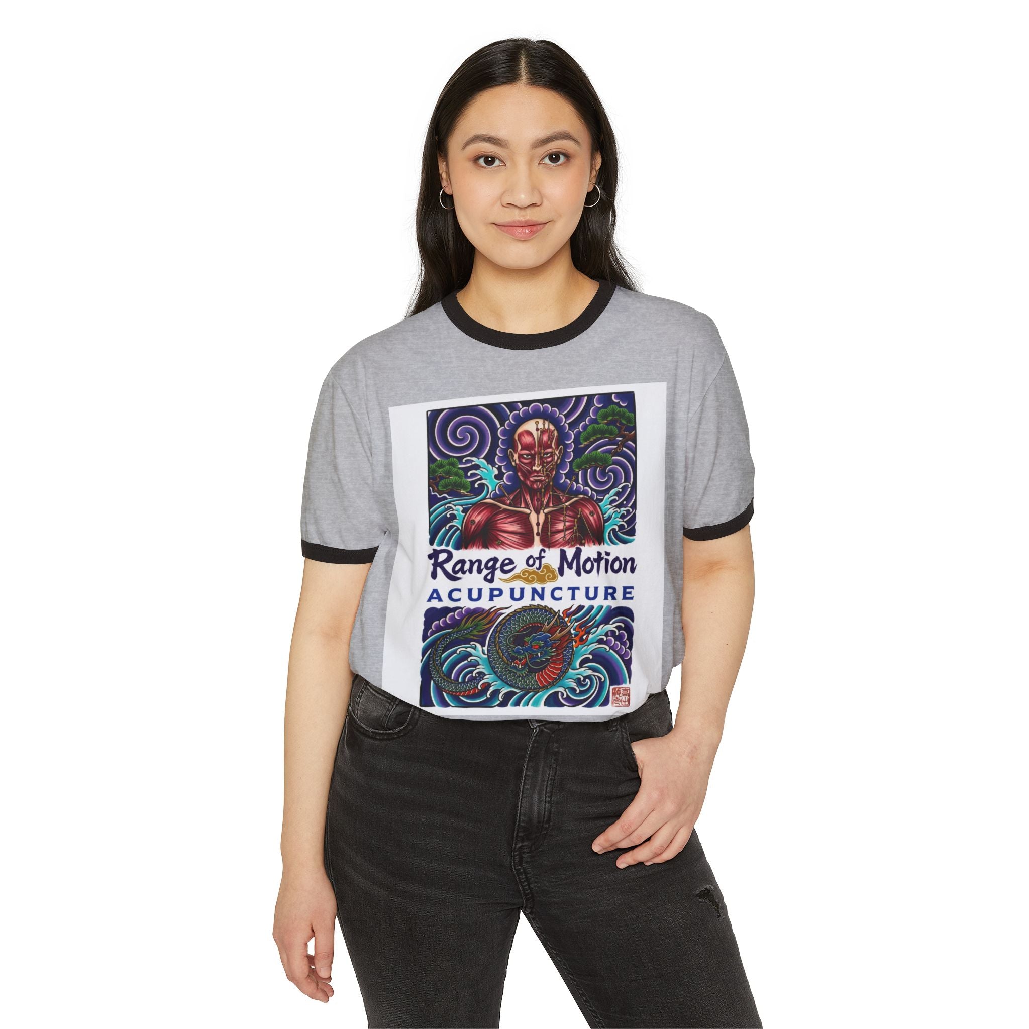 Range of Motion Acupuncture Ringer Tee