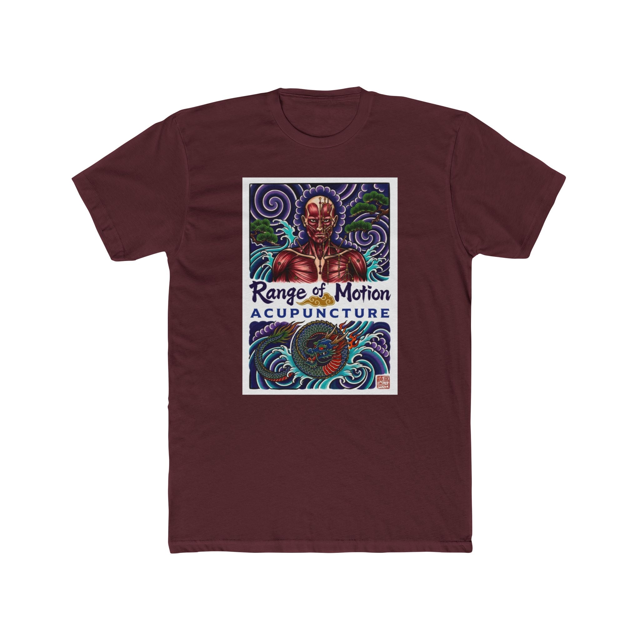 Range of Motion Acupuncture Japanese Tattoo Art Tee