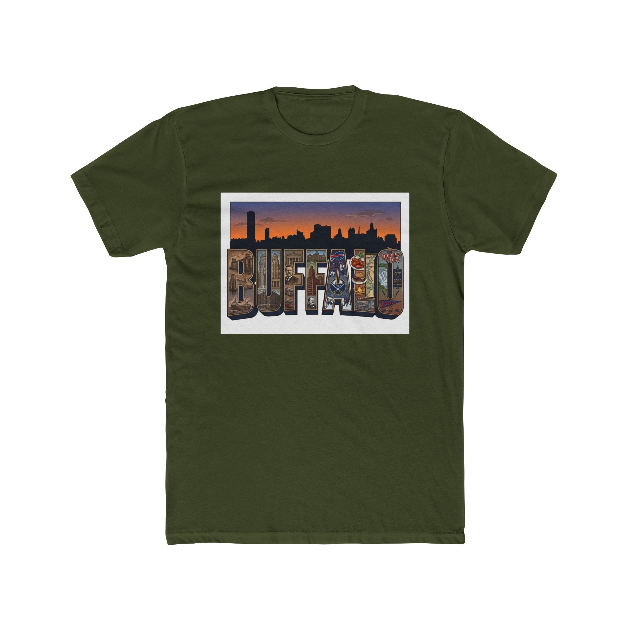 Burt Box Factory 500 Seneca St. Skyline T‑Shirt