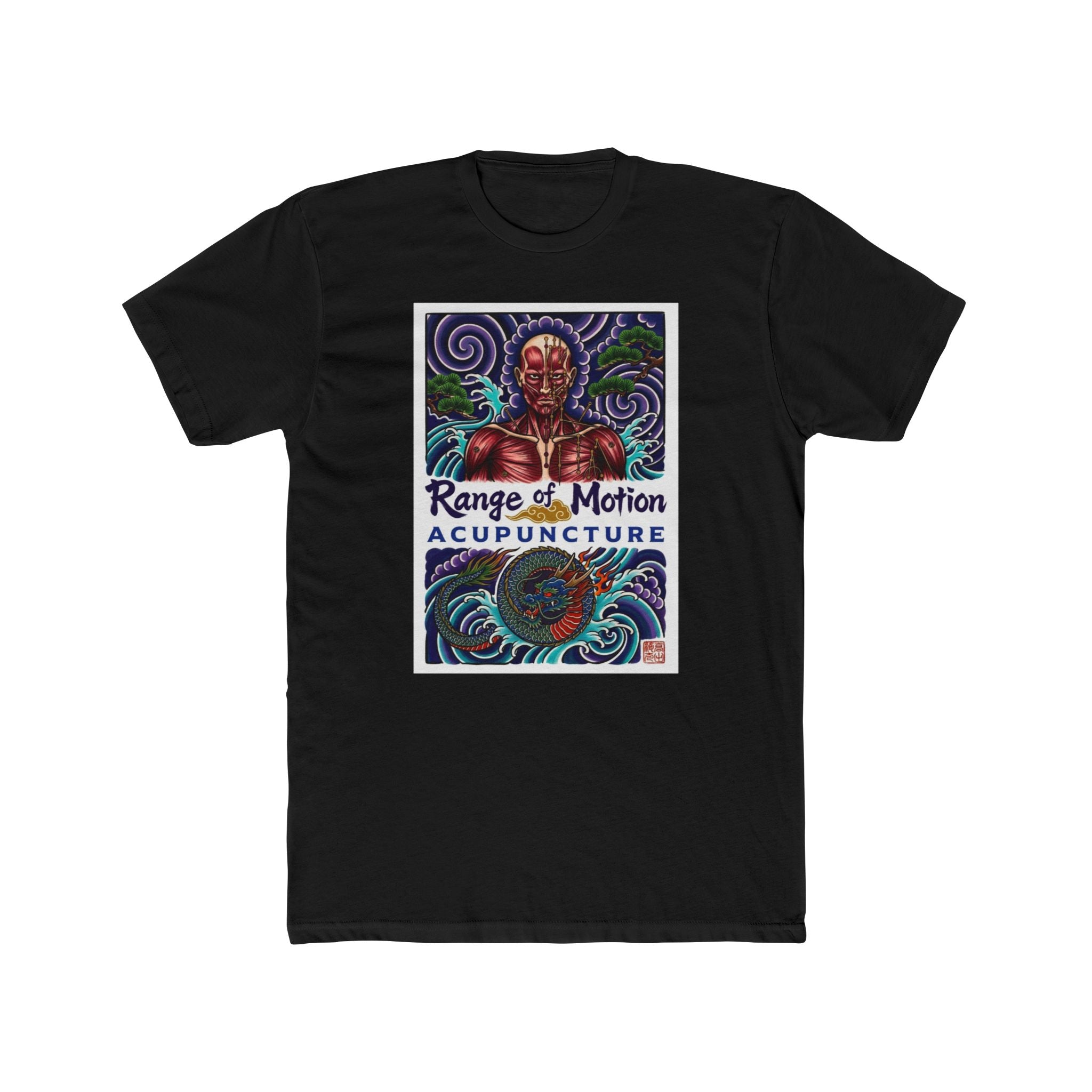 Range of Motion Acupuncture Japanese Tattoo Art Tee