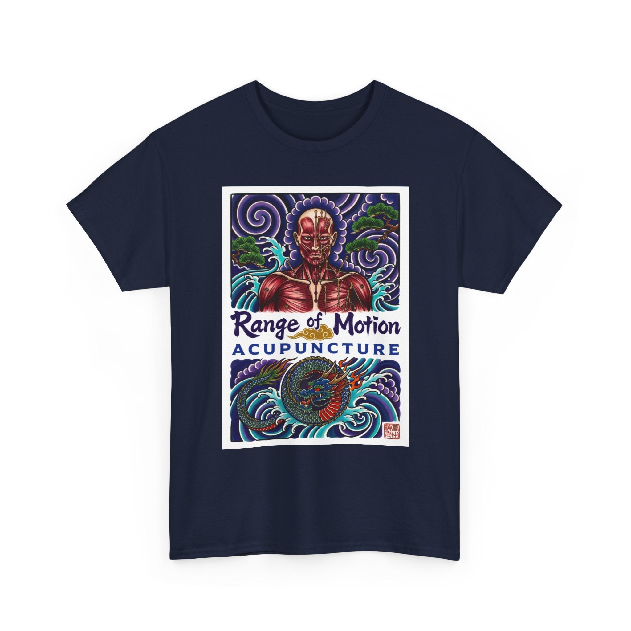 Range of Motion Acupuncture — Japanese Traditional Tattoo Art T-Shirt